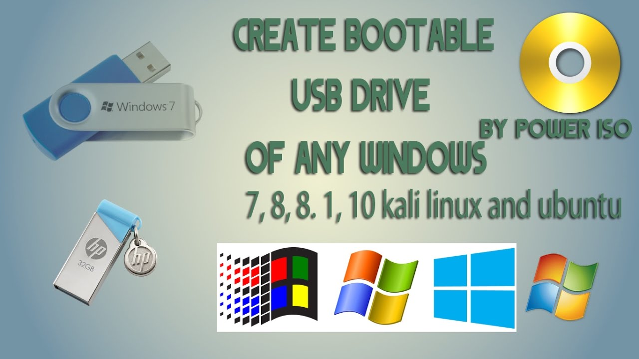 create windows 7 usb boot